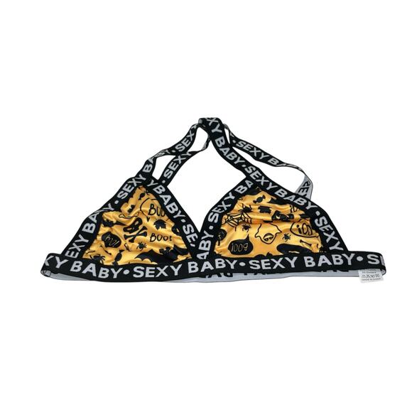 Halloween Bra Panty Sexy Baby Set Ghost Boo Pumpkin - Picture 5 of 9